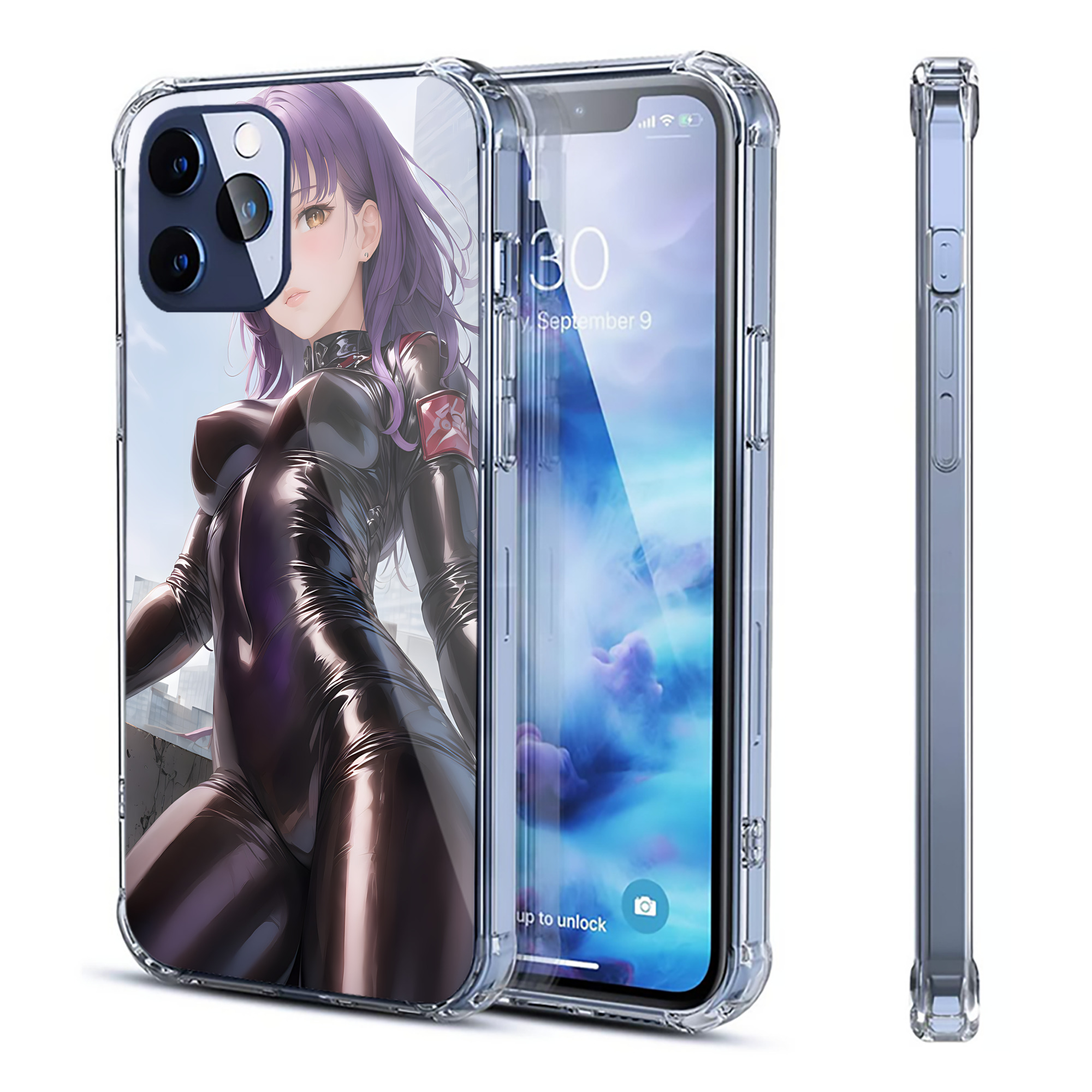 （画像用） EVA 新世紀エヴァンゲリオン 【iPhone 12シリーズ対応】透明スマホケース（クリアソフトケース）